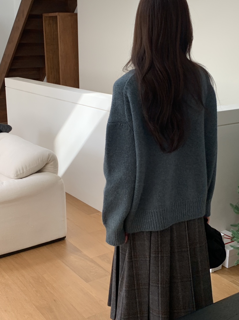 LOGARDEN東大門㊣直郵女士新品推薦時尚人氣真品25秋冬針織衫LO GARDEN針織衫