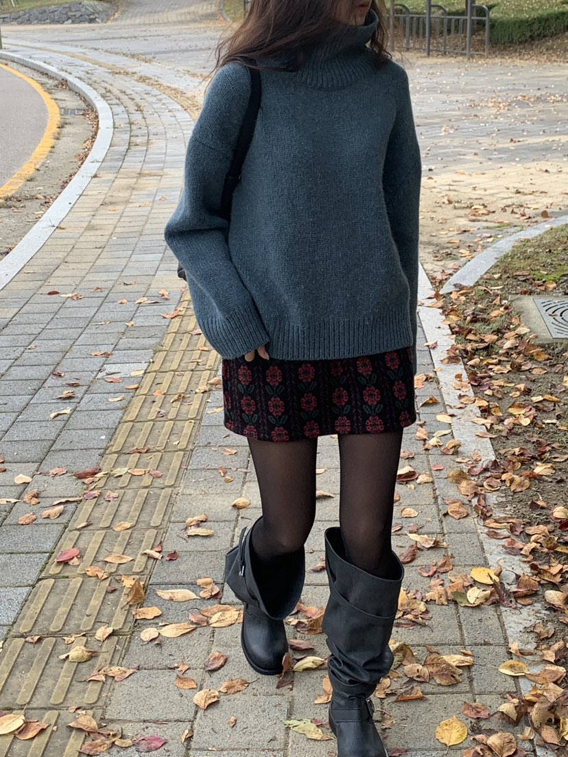 LOGARDEN東大門㊣直郵女士新品推薦時尚人氣真品25秋冬針織衫LO GARDEN針織衫圖色4