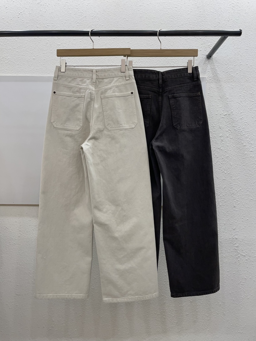 EGGPLANT東大門㊣代購女士新品25秋冬推薦休閑時尚熱賣牛仔褲EGGPLANT牛仔褲