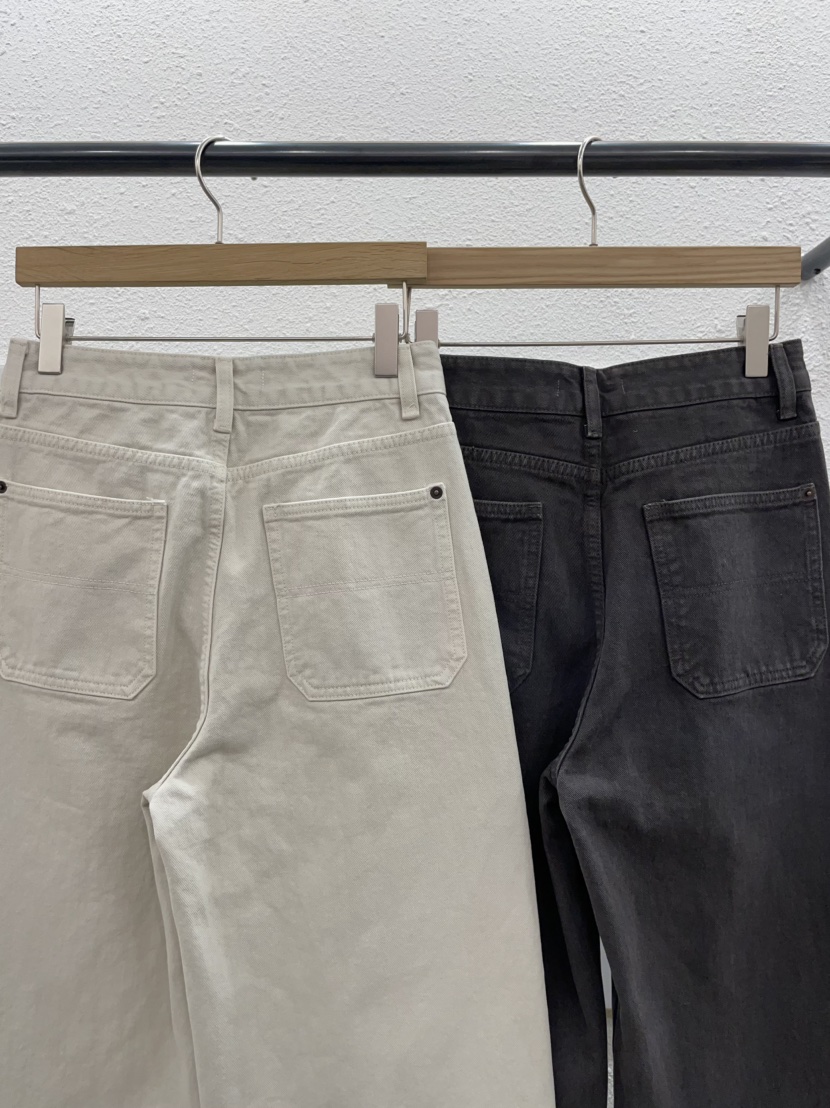 EGGPLANT東大門㊣代購女士新品25秋冬推薦休閑時尚熱賣牛仔褲EGGPLANT牛仔褲