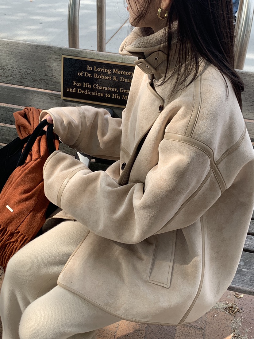 LOGARDEN東大門㊣實拍女裝新品熱賣時尚職業25秋冬休閑夾克LO GARDEN夾克