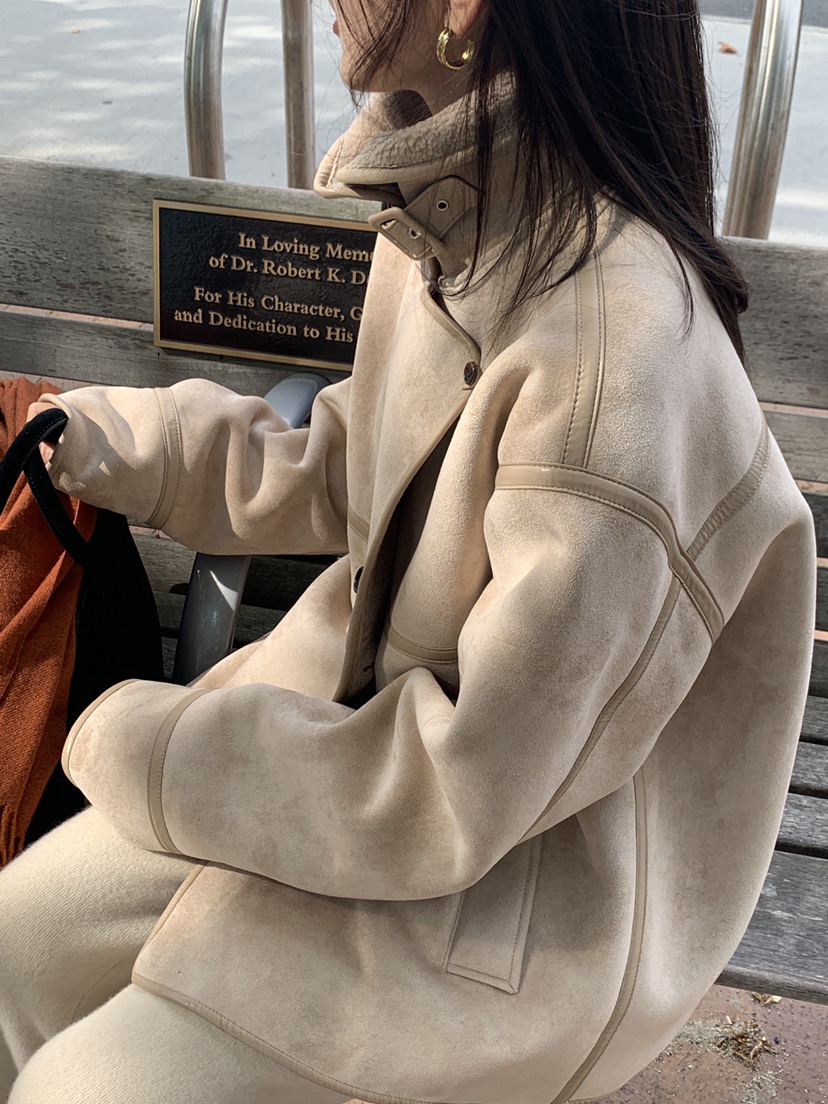 LOGARDEN東大門㊣實拍女裝新品熱賣時尚職業25秋冬休閑夾克LO GARDEN夾克