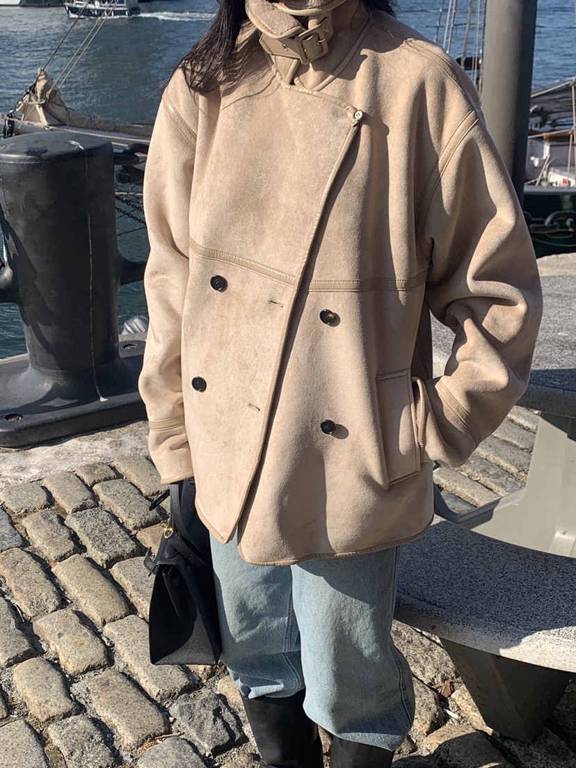 LOGARDEN東大門㊣實拍女裝新品熱賣時尚職業25秋冬休閑夾克LO GARDEN夾克