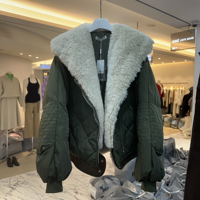 AIME HOPE MAKE東大門㊣代購女士新品推薦短款羽絨服填充AIME HOPE MAKE短款羽絨服