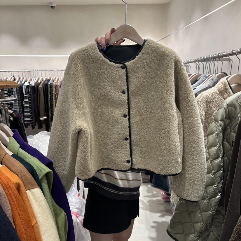 CREME BRULEE韓國代購㊣女士新品時尚人氣熱賣夾克兩面穿雙面CREME BRULEE/DH夾克圖色2