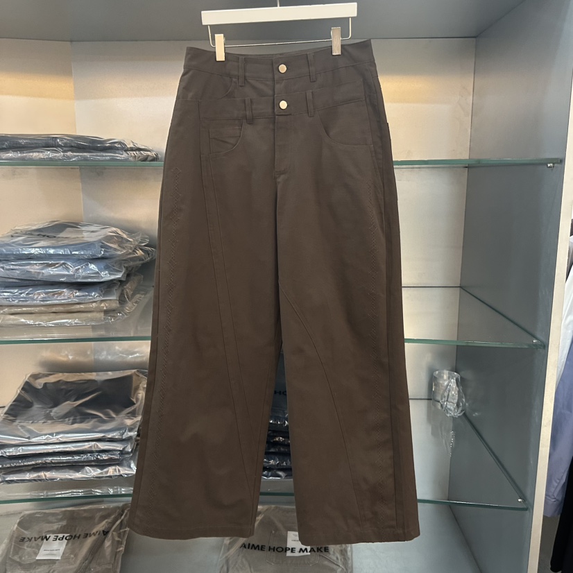 AIME HOPE MAKE東大門㊣實拍女士新款人氣職業熱賣休閑褲AIME HOPE MAKE休閑褲