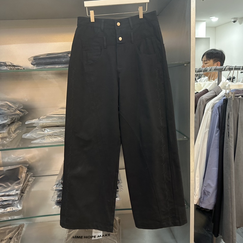 AIME HOPE MAKE東大門㊣實拍女士新款人氣職業熱賣休閑褲AIME HOPE MAKE休閑褲圖色2