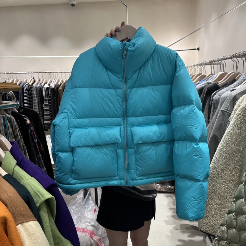 CREME BRULEE東大門㊣直郵女士新款時尚25秋冬推薦短款羽絨服CREME BRULEE/DH短款羽絨服圖色2