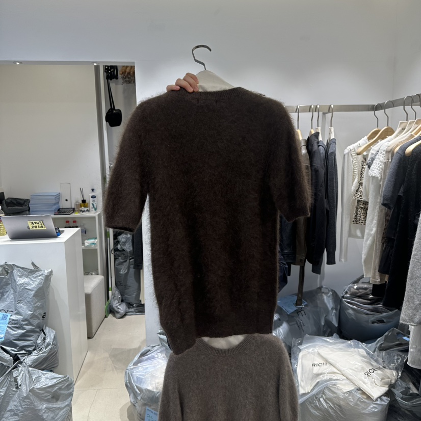 RICH SISTER東大門㊣實拍女裝新品熱賣推薦時尚針織衫馬海毛RICH SISTER針織衫