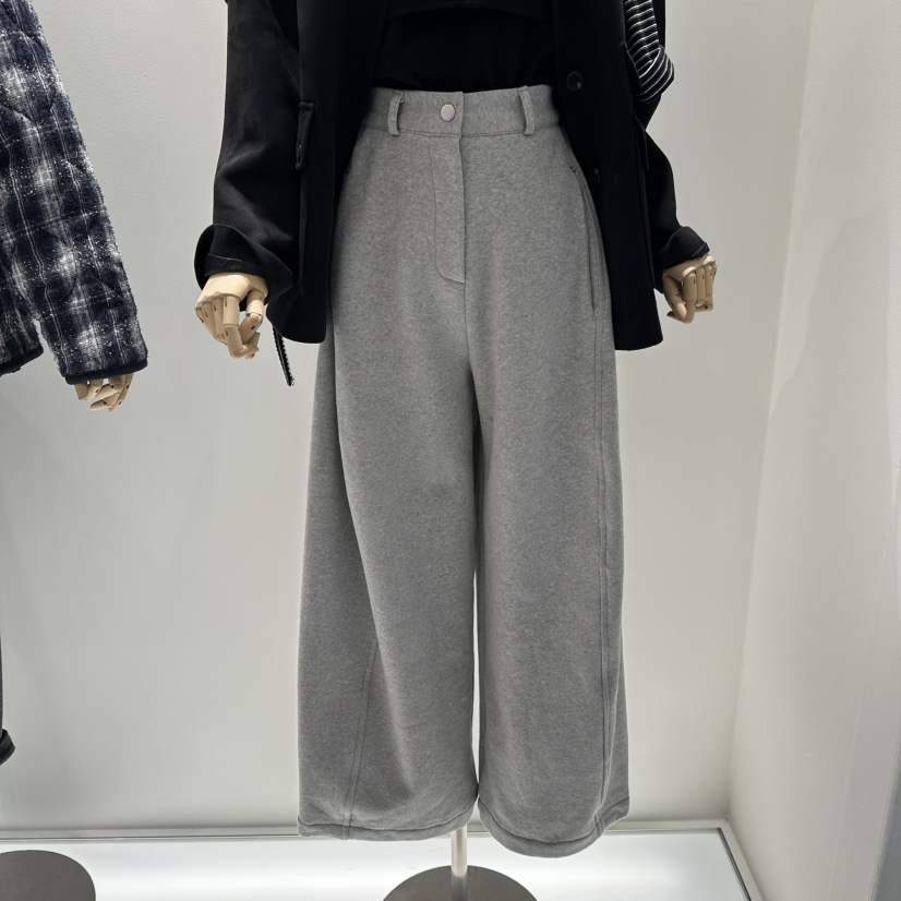 BEENS東大門㊣實拍女士新款人氣25秋冬熱賣推薦真品休閑褲圓領BEENS休閑褲圖色2