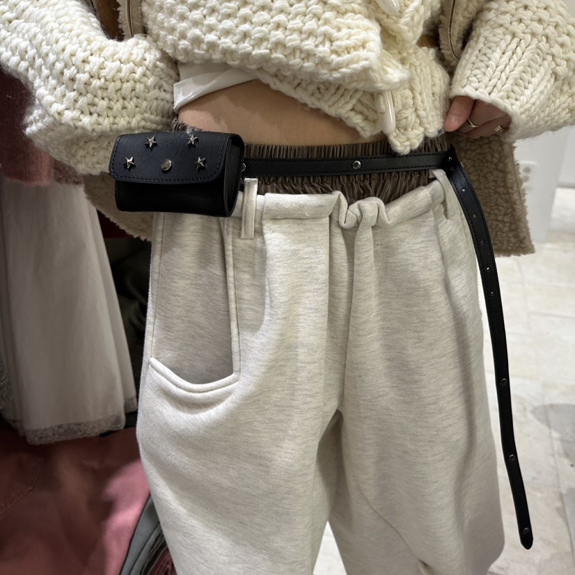 MIXXIN韓國直郵㊣女士新品人氣推薦25秋冬休閑腰包口袋腰帶MIXXIN腰包圖色2