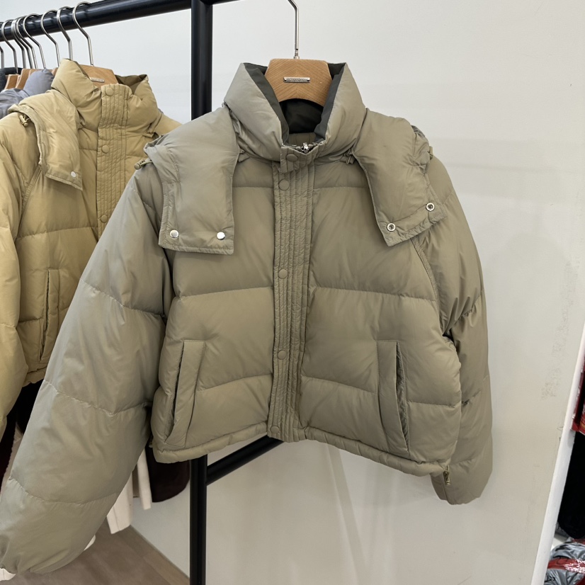 3 ANOTHER東大門㊣代購女士新款時尚短款羽絨服填充雙面絨3 ANOTHER短款羽絨服