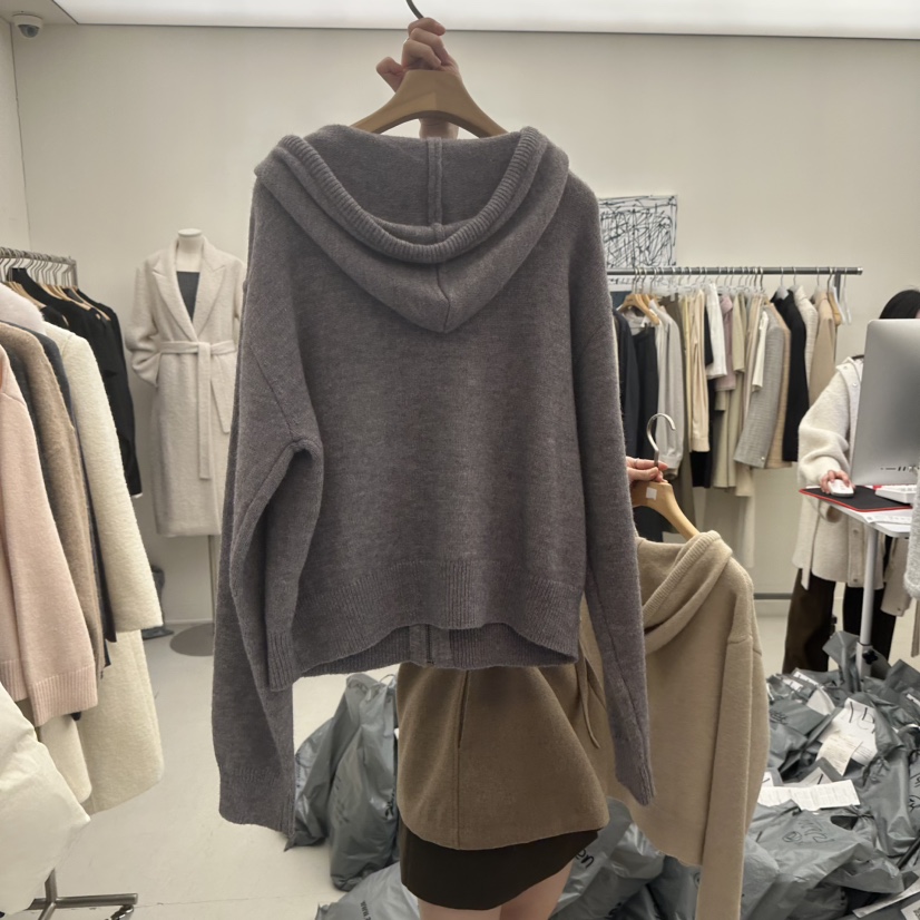 MER東大門㊣代購女士新品職業推薦真品25秋冬休閑時尚夾克拉鏈MER/ANGELO BIANCO夾克