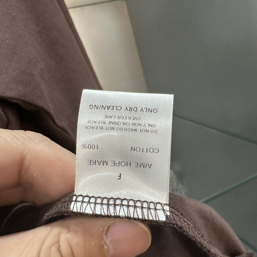 AIME HOPE MAKE韓國代購㊣女裝新品25秋冬職業長袖T恤假兩件AIME HOPE MAKE長袖T恤