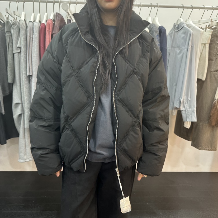 AIME HOPE MAKE東大門㊣代購女裝新款25秋冬短款羽絨服填充AIME HOPE MAKE短款羽絨服