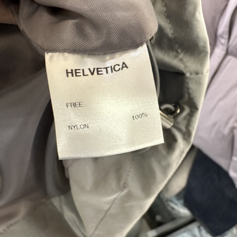 HELVETICA東大門㊣實拍女士新品25秋冬人氣短款羽絨服填充鴨絨HELVETICA短款羽絨服