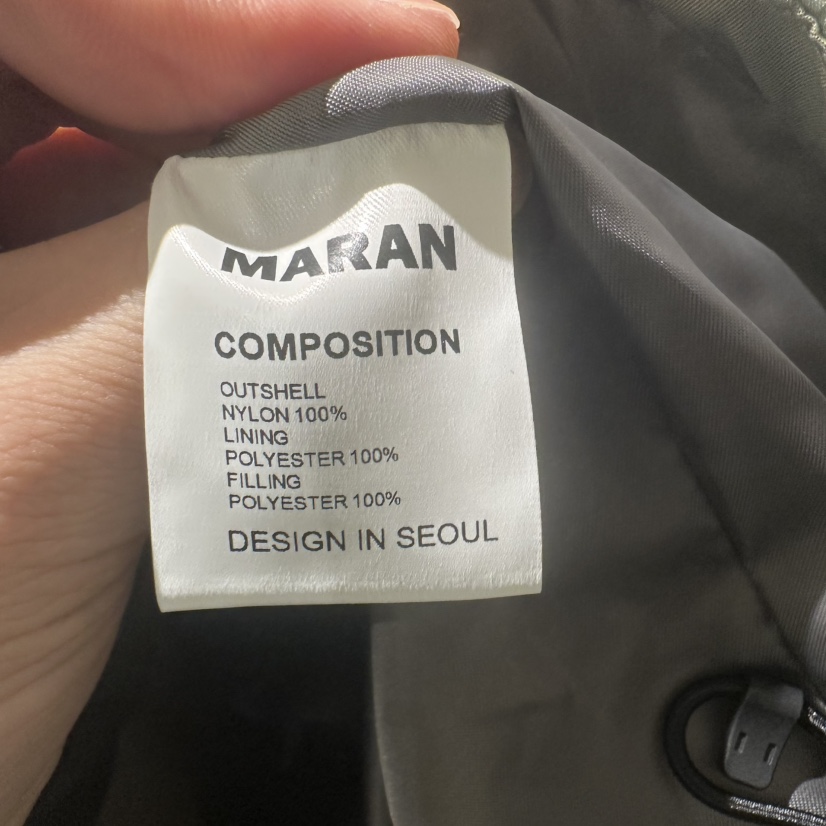 MARAN-P東大門㊣直郵女裝新品推薦職業真品休閑人氣夾克絎縫MARAN夾克