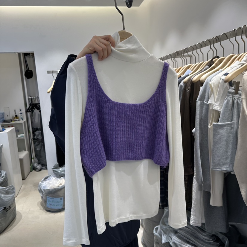 RICH SISTER東大門㊣實拍女士新款人氣真品吊帶背心不含內搭RICH SISTER吊帶/背心圖色2