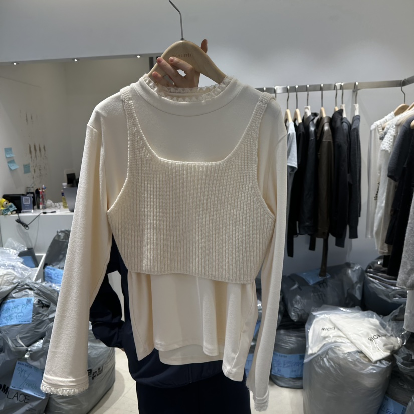 RICH SISTER東大門㊣實拍女士新款人氣真品吊帶背心不含內搭RICH SISTER吊帶/背心圖色4