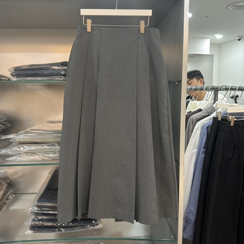 AIME HOPE MAKE韓國代購㊣女裝新款25秋冬熱賣休閑真品長裙AIME HOPE MAKE長裙