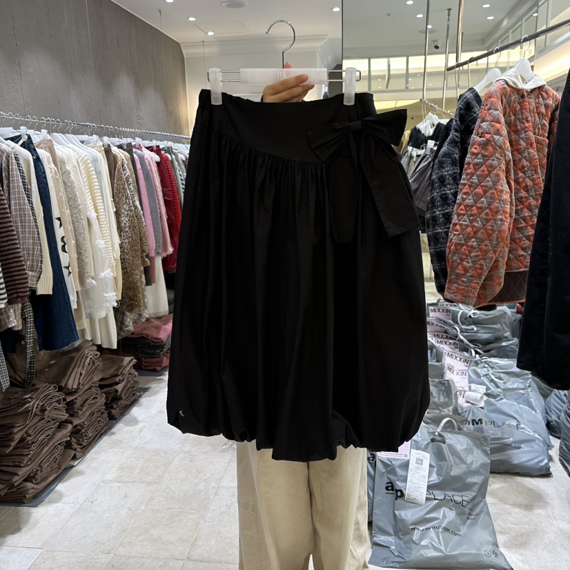 MIXXIN韓國代購㊣女裝新品推薦職業熱賣休閑人氣半身裙中短裙MIXXIN半身裙/中短裙圖色2