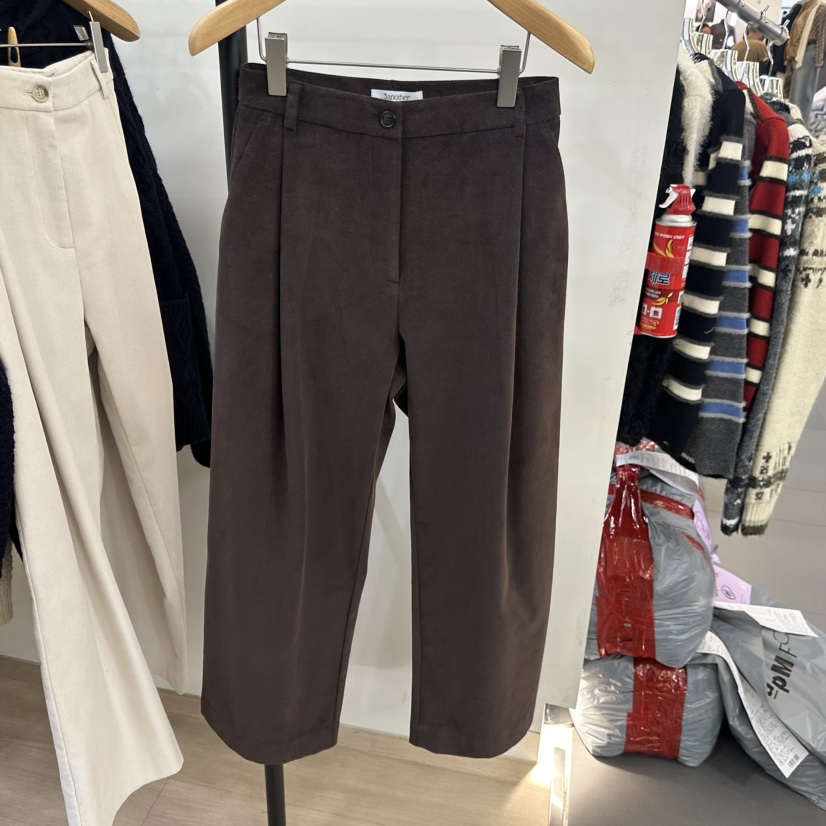 3 ANOTHER韓國直郵㊣女裝新品推薦真品25秋冬休閑褲燈芯絨3 ANOTHER休閑褲圖色2