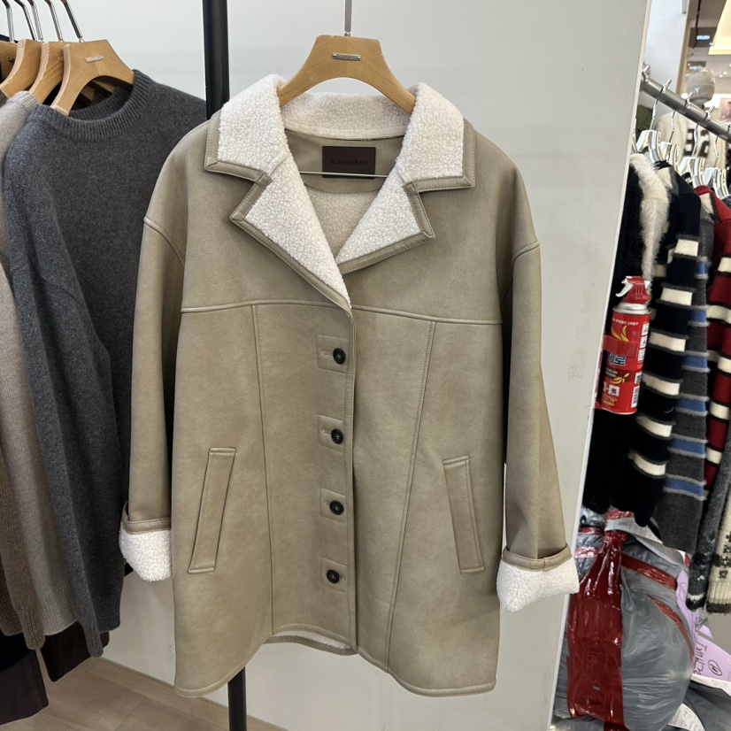 3 ANOTHER東大門㊣直郵女裝新品25秋冬時尚休閑熱賣短款大衣3 ANOTHER短款大衣