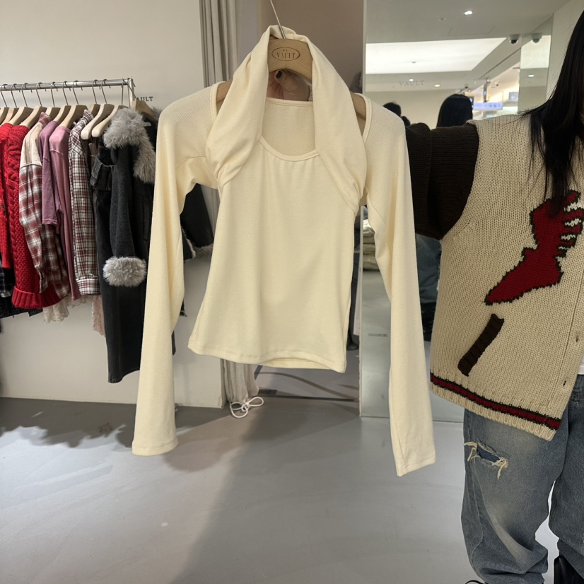 VAULT韓國直郵㊣女士新款人氣時尚真品25秋冬熱賣推薦針織衫VAULT針織衫