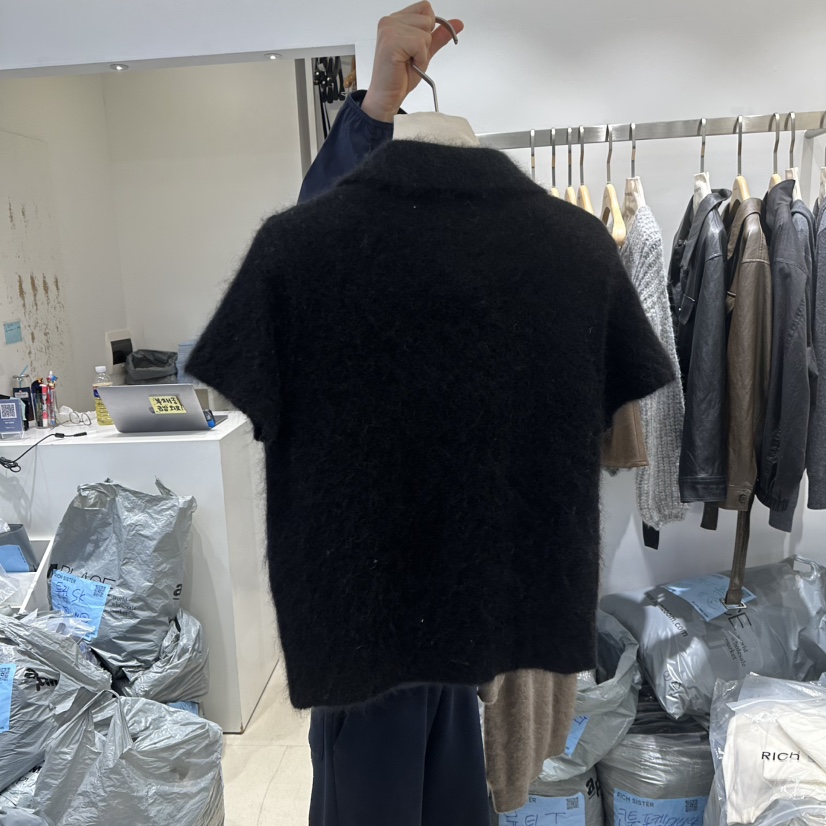 RICH SISTER東大門㊣直郵女士新款真品休閑熱賣針織衫馬海毛RICH SISTER針織衫