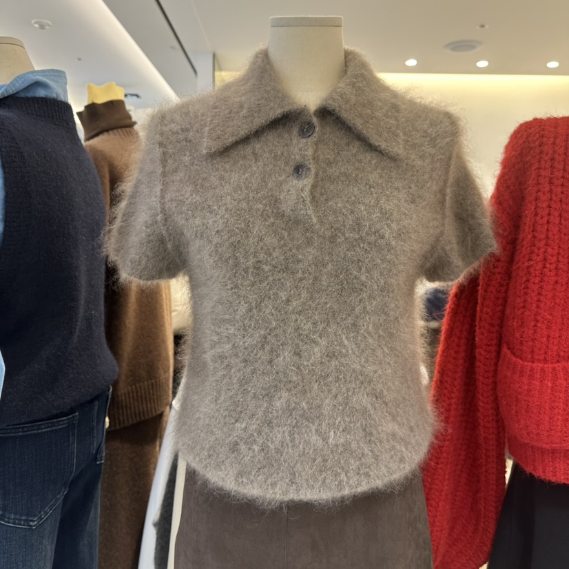 RICH SISTER東大門㊣直郵女士新款真品休閑熱賣針織衫馬海毛RICH SISTER針織衫