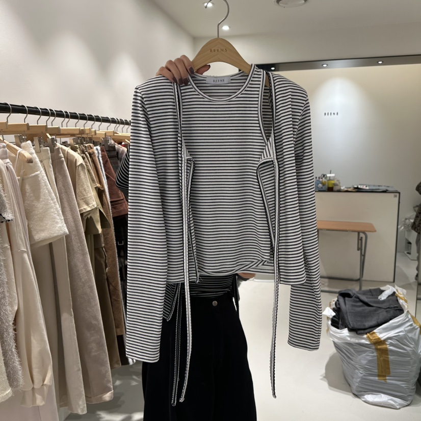 BEENS東大門㊣直郵女裝新款25秋冬人氣休閑推薦時尚套裝兩件套BEENS套裝