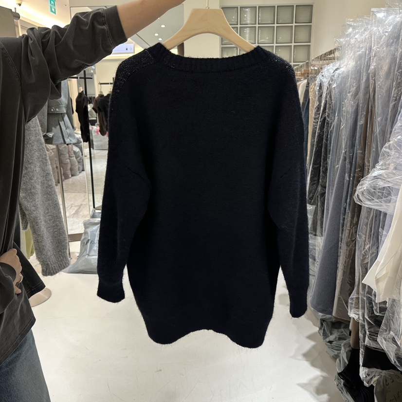 BES韓國直郵㊣女士新款推薦職業時尚真品人氣25秋冬休閑針織衫BES SEOUL針織衫