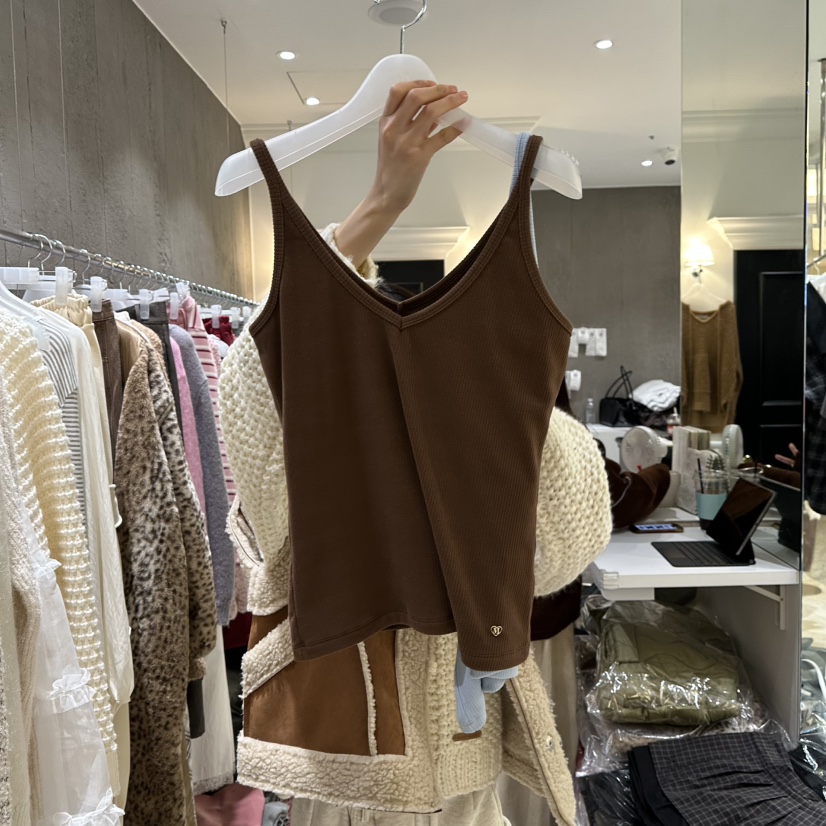 MIXXIN韓國代購㊣女士新品熱賣推薦休閑人氣真品時尚吊帶背心MIXXIN吊帶/背心圖色5