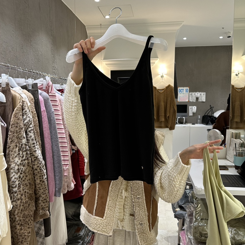 MIXXIN韓國代購㊣女士新品熱賣推薦休閑人氣真品時尚吊帶背心MIXXIN吊帶/背心圖色6