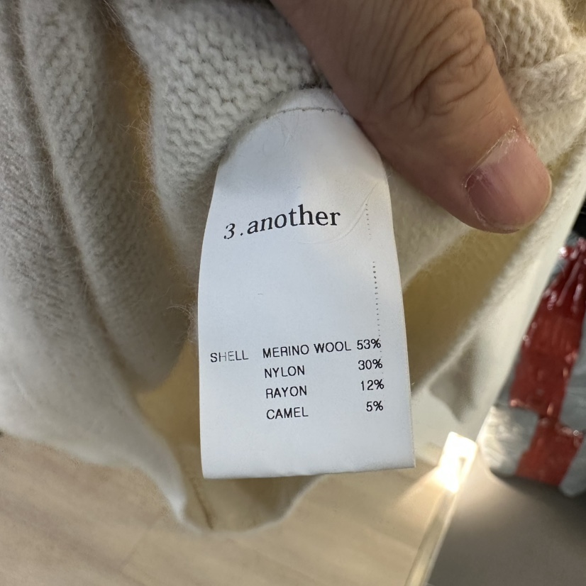 3 ANOTHER東大門㊣代購女裝新品熱賣人氣推薦真品針織衫羊毛3 ANOTHER針織衫