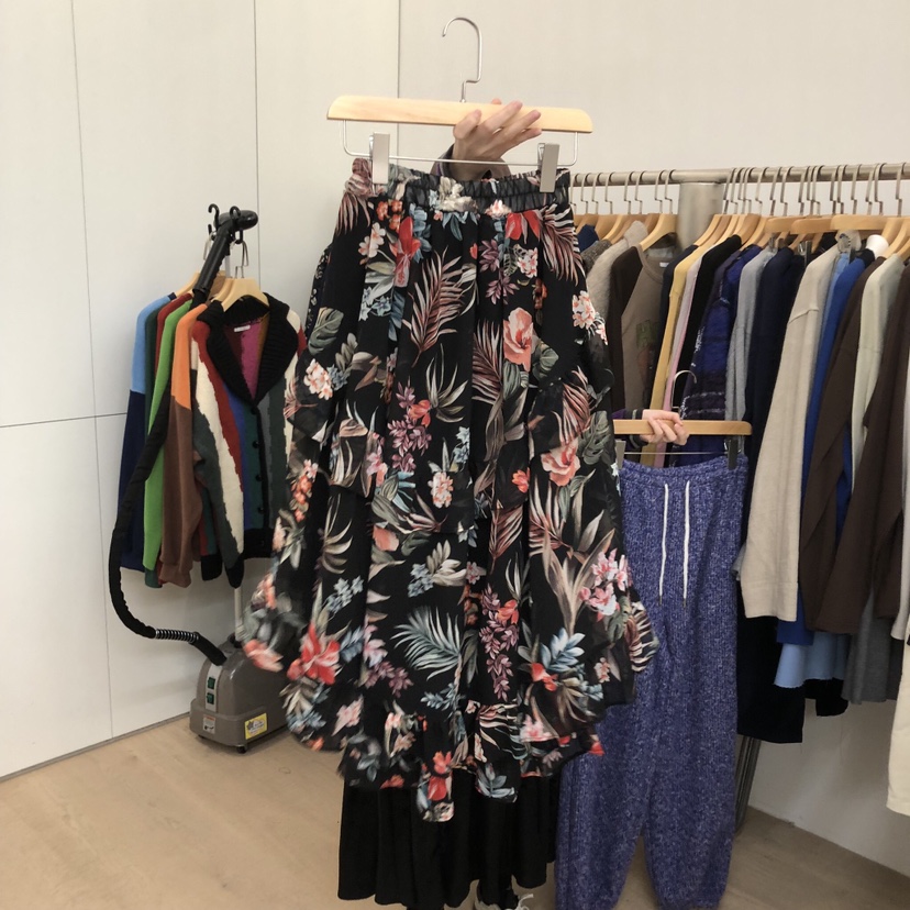 DOHWAJI韓國代購㊣女裝新款25秋冬時尚真品推薦半身裙中短裙DOHWAJI半身裙/中短裙