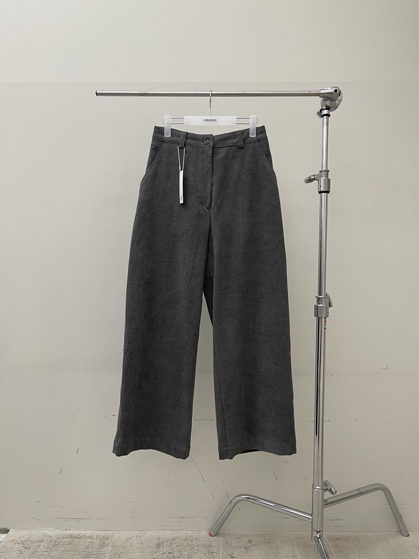 ATMOSPHERE東大門㊣實拍女裝新品時尚25秋冬人氣職業休閑褲ATMOSPHERE/BLING休閑褲圖色3墨