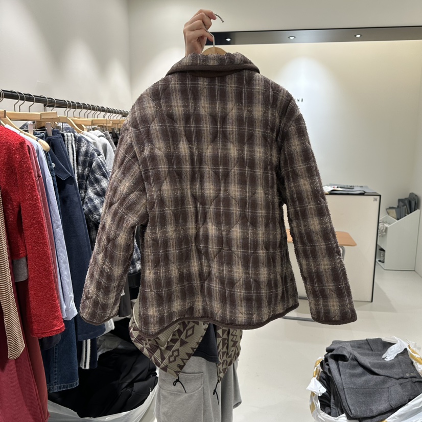 BEENS韓國直郵㊣女士新品人氣熱賣25秋冬時尚推薦休閑短款棉服BEENS短款棉服