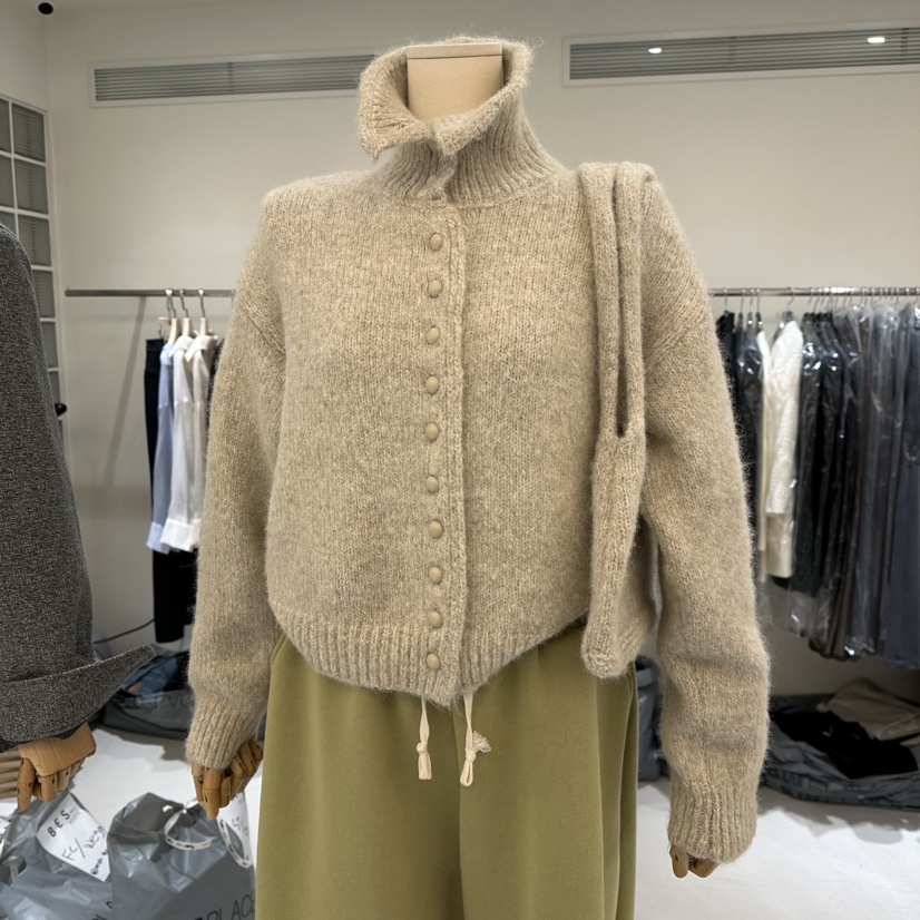 BES東大門㊣代購女裝新款25秋冬休閑熱賣推薦針織衫含包套裝BES SEOUL針織衫