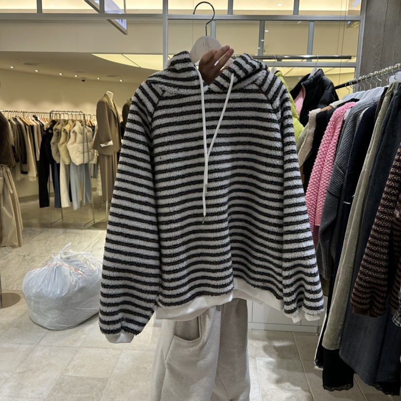 MIXXIN東大門㊣實拍女裝新款推薦時尚25秋冬人氣真品休閑衛衣MIXXIN衛衣圖色2