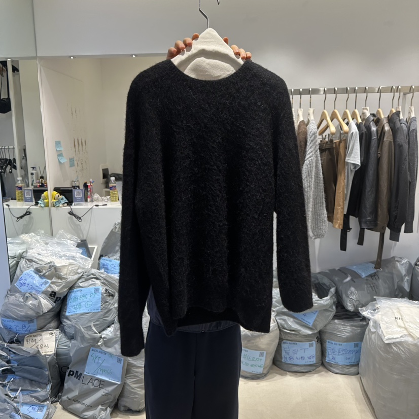 RICH SISTER韓國代購㊣女士新款推薦休閑真品毛衣不含內搭RICH SISTER毛衣