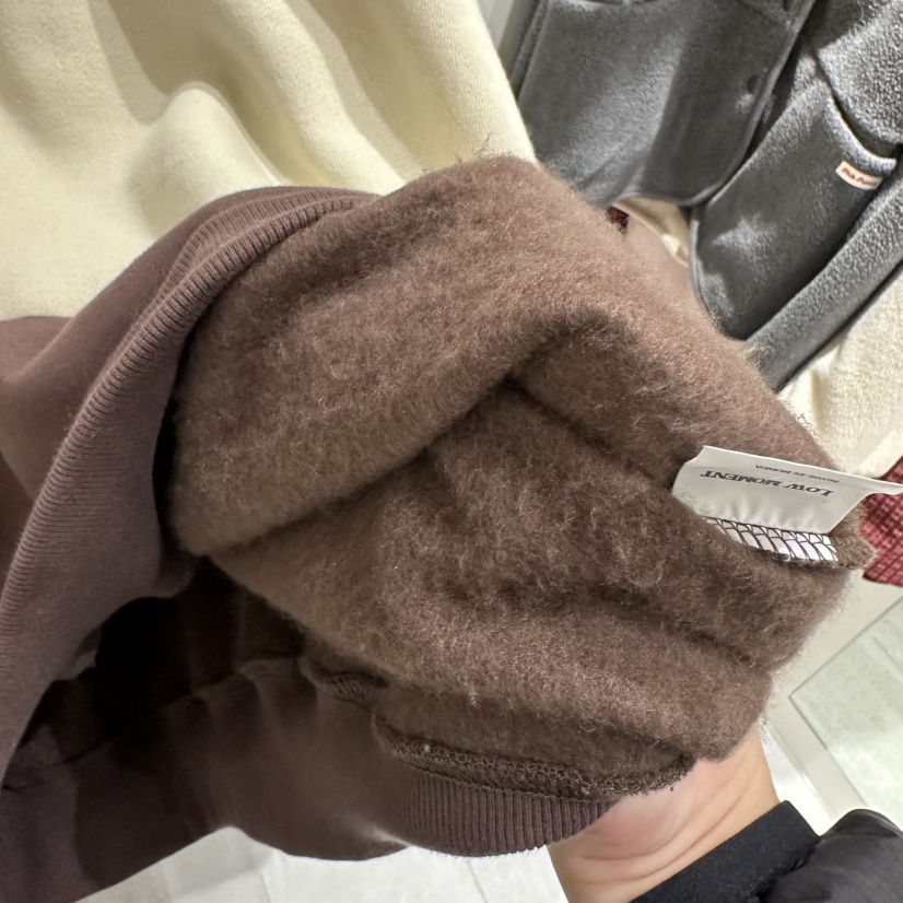 LOW MOMENT東大門㊣直郵女士新款25秋冬真品休閑人氣衛衣加絨LOW MOMENT衛衣