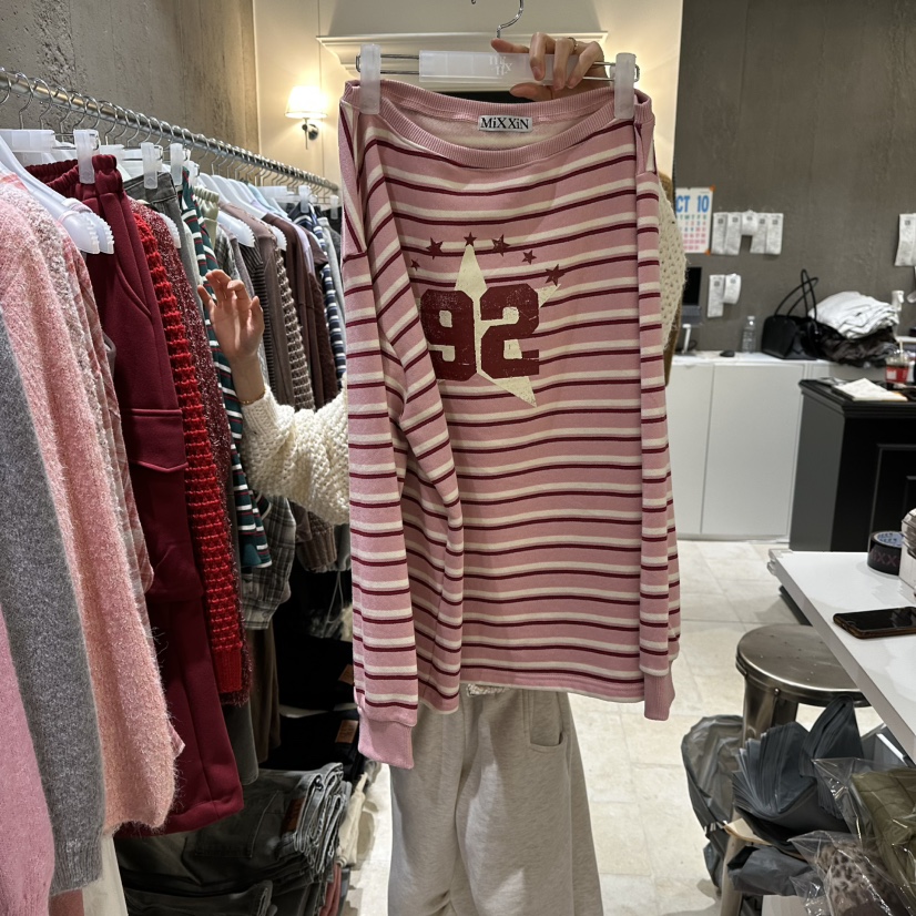 MIXXIN東大門㊣代購女裝新品真品25秋冬熱賣職業人氣休閑衛衣MIXXIN衛衣