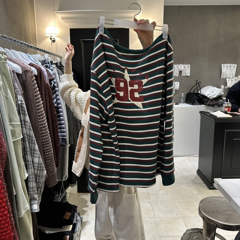 MIXXIN東大門㊣代購女裝新品真品25秋冬熱賣職業人氣休閑衛衣MIXXIN衛衣圖色2