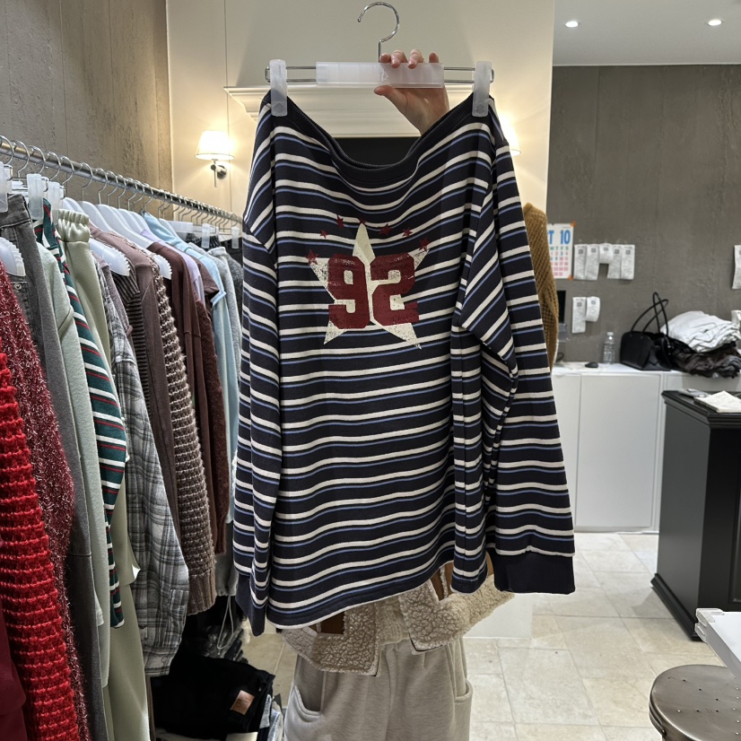 MIXXIN東大門㊣代購女裝新品真品25秋冬熱賣職業人氣休閑衛衣MIXXIN衛衣圖色3