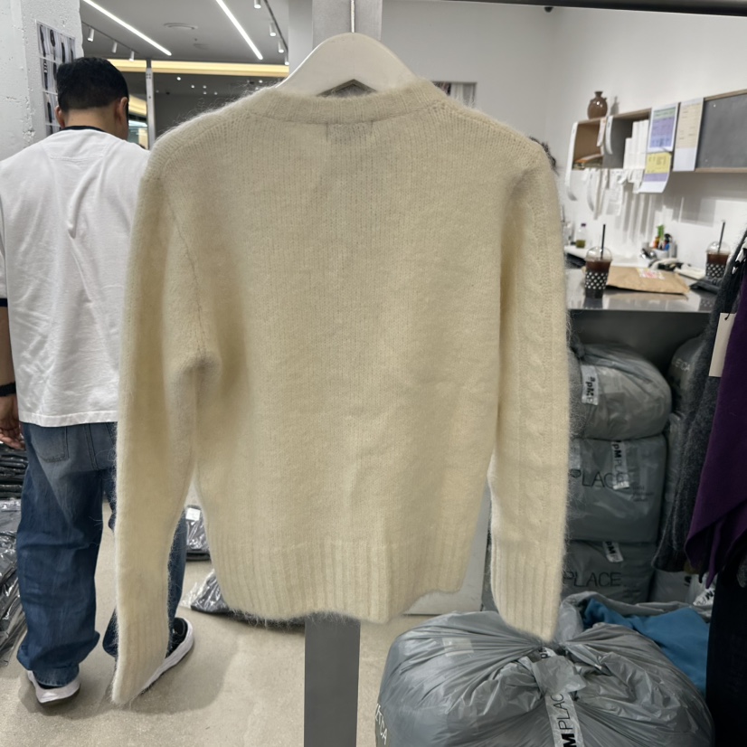 HELVETICA韓國直郵㊣女士新品職業熱賣人氣針織衫羊駝毛開衫HELVETICA針織衫