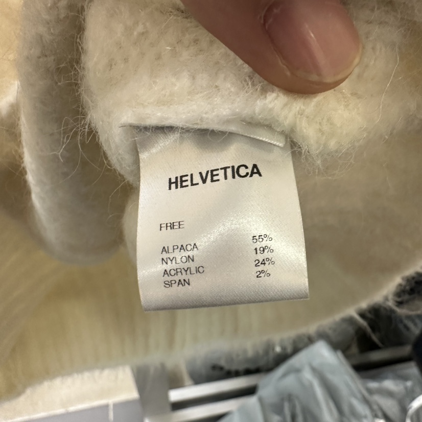 HELVETICA韓國直郵㊣女士新品職業熱賣人氣針織衫羊駝毛開衫HELVETICA針織衫