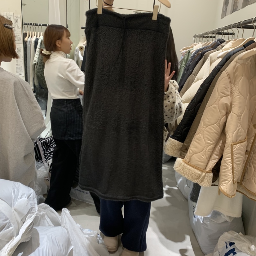 YUNBAL韓國直郵㊣女裝新品推薦職業人氣半身裙中短裙安哥拉YUNBAL半身裙/中短裙圖色3