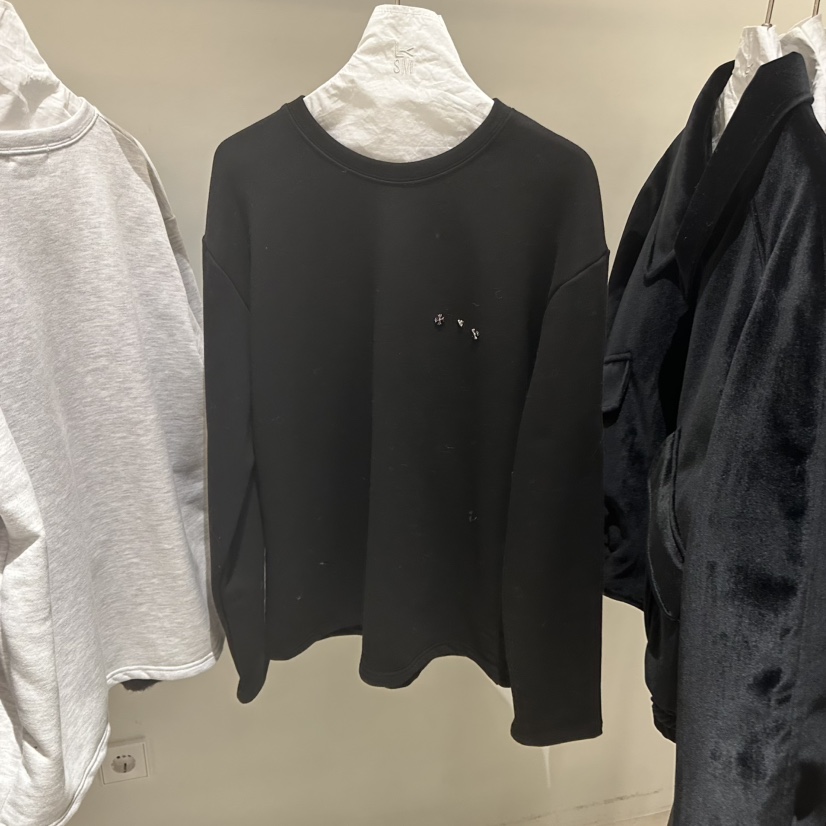 LOVE YOU SO MUCH/MORE THAN YESTERDAY東大門㊣直郵女裝新品職業長袖T恤LYSM/MORE THAN YESTERDAY長袖T恤圖色2