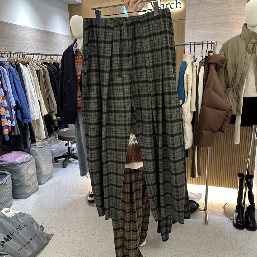 BISHOP韓國代購㊣女裝新品休閑真品人氣熱賣推薦時尚休閑褲BISHOP休閑褲圖色2